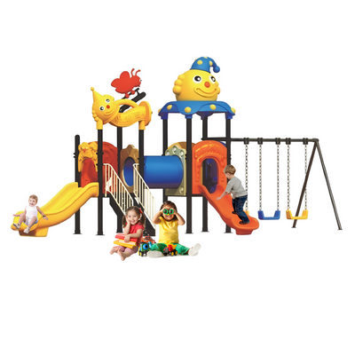 MYTS Outdoor Circus Top all in 1 playcentre for kids with crawl loop ,swings and slide